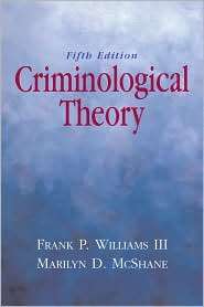 Criminological Theory, (0135154618), Frank P. Williams III, Textbooks 