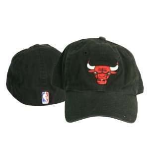 Chicago Bulls Slouch Fit Fitted Baseball Hat   Medium 