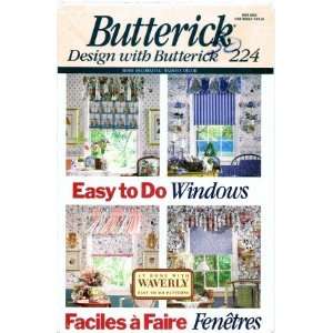   224 Sewing Pattern Waverly Valances & Shades Arts, Crafts & Sewing