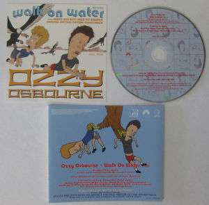 OZZY OSBOURNE Walk On Water Promo Only CD Black Sabbath  