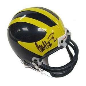 Charles Woodson Autographed Mini Helmet   Autographed NFL Mini Helmets 