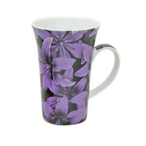  Tracey Porter 0701227 Purple Lily Mug   Pack of 4 Kitchen 