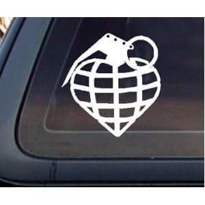  Heart Hand Grenade Car Decal / Sticker Automotive