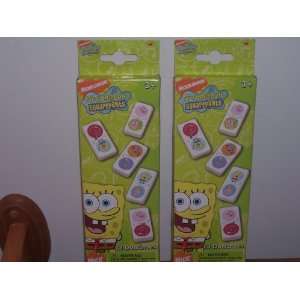  Spongebob Squarepants Dominoes (Sold as 2 pks in a set 