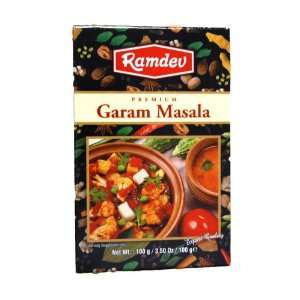 Ramdev Garam Masala 3.5 Oz  Grocery & Gourmet Food