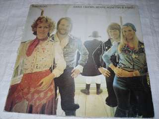 ABBA WATERLOO VERY RARE ITALY LP POLAR RECORDS 1974    