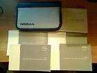 2006 NISSAN ALTIMA OWNERS MANUAL PACKAGE SET WITH CASE