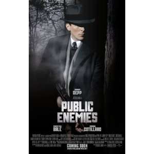  Public Enemies   Christian Bale   Promo Movie Flyer Poster 