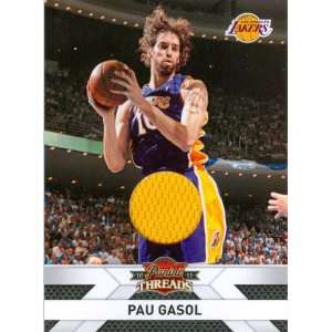   Threads Authentic Pau Gasol Game Worn Jersey Card