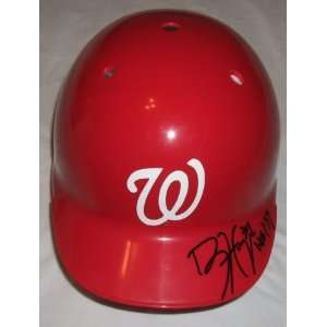 Bryce Harper Autographed Washington Nationals Logo Batting Helmet W 