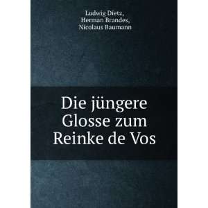   Reinke de Vos Herman Brandes, Nicolaus Baumann Ludwig Dietz Books
