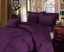   Purple Micro Suede Comforter 90x92 bed in a bag Set Queen Size Bed