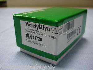 WELCH ALLYN 3.5V COAXIAL OPHTHALMOSCOPE #11720 NEW  