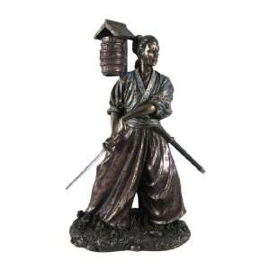   Kenjutsu Samurai Warrior Statue Figurine Martial Arts