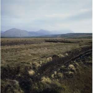 Peat Fields   Maamturk Mtns   Co.Galway   Ireland, Limited Edition 