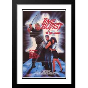 Time Burst The Final Alliance 20x26 Framed and Double Matted Movie 