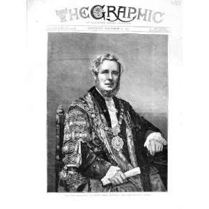  1872 Sir Sydney Hedley Waterlow Lord Mayor London
