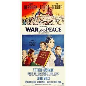 War and Peace Movie Poster (11 x 17 Inches   28cm x 44cm) (1956) Style 