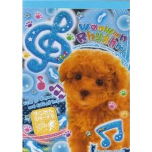  Crux Memo Pad Kawaii Poodle Japan Wanwan Toys & Games