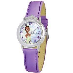  Personalized Disney Girls Tiana Crown Watch   Personalized 