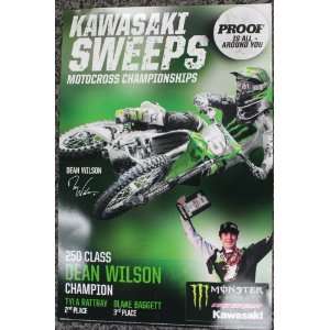  Kawasaki Dean Wilson Motocross Championship Dealer 