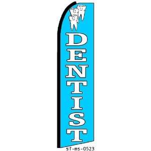  DENTIST X Large Swooper Feather Flag 