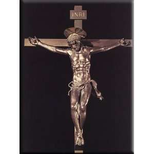    Crucifix 12x16 Streched Canvas Art by Donatello