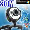 New 20.0 Mega Pixel 20.0M 6 LED USB PC Video Webcam+Mic  