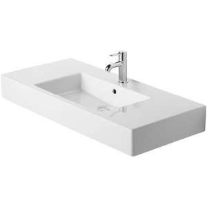  Vero Furniture 43 Bathroom Sink in White Alpin