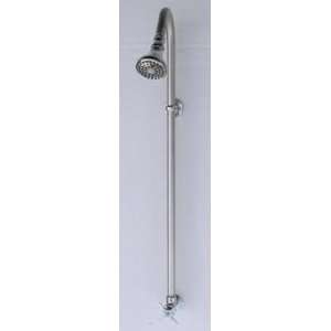  Outdoor Shower WM 442 CHV Wall/Post Mount Cross Lever Hdl 