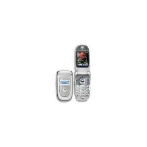  Motorola v191 Quadband GSM Phone (Unlocked)  Silver Cell 