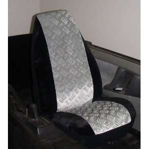  Royal Diamond Universal Bucket Seat Cover   Gray 
