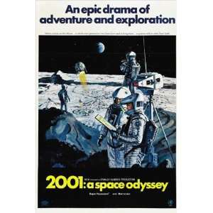  2001 A Space Odyssey (1968) 27 x 40 Movie Poster Style J 