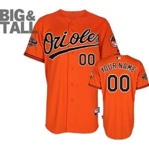  Baltimore Orioles Jersey Big & Tall Personalized Alternate 