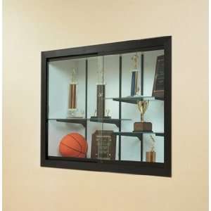  Waddell Harbor Series Recessed Wall Display Cases Aluminum 