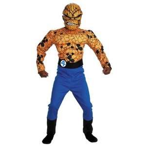   The Thing Muscle Top with Mask Child Costume Size 4 6 Toys & Games