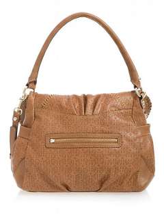 GUESS COWGIRL LARGE MESSENGER FLAP BROWN 2010  
