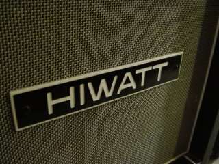 HIWATT ELECTRIC GUITAR AMPLIFIER 20 WATTS BABY STACK IN BLACK BRITISH 