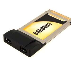  PCMCIA CardBus firewire 1394A 2 port Electronics