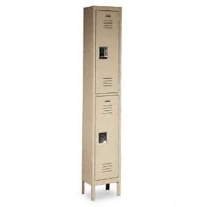  Edsal® Quick Assemble Double Tier Locker, 12 x 18 x 78 