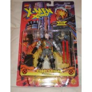   MEN X FORCE CABLE STEALTH FIGURE WITH STEALTH TECH ARMOR Toys & Games