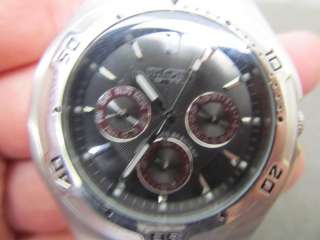   Steel FG117N Chronograph Watch 165ft Water Resistant Date Day  