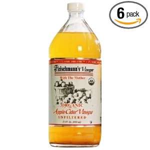 Fleischman Vinegar Apple Cider/Unfiltered (95% Organic),32 Ounces 