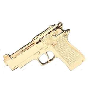  XXL Gold Tone Glock Gun Belt Buckle 