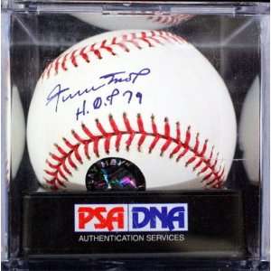 Willie Mays Autographed Ball   with hof 79 Inscription   Autographed 