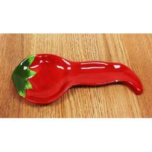  WESTERN RED CHILI SPOON REST 9 1/2L 86125 Kitchen 