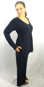 SYMPLI DEEP V TUNIC NAVY  