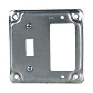  Cooper Crouse Hinds F/1 Tggl Swtch 1 Gfci Steel Square 