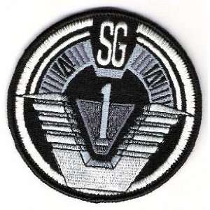 Stargate SG1 Uniform Round Grey Patch 3 inches as worn by Richard Dean 