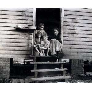  Laborer Family at Home, Spartanburg, South Carolina, 1912 